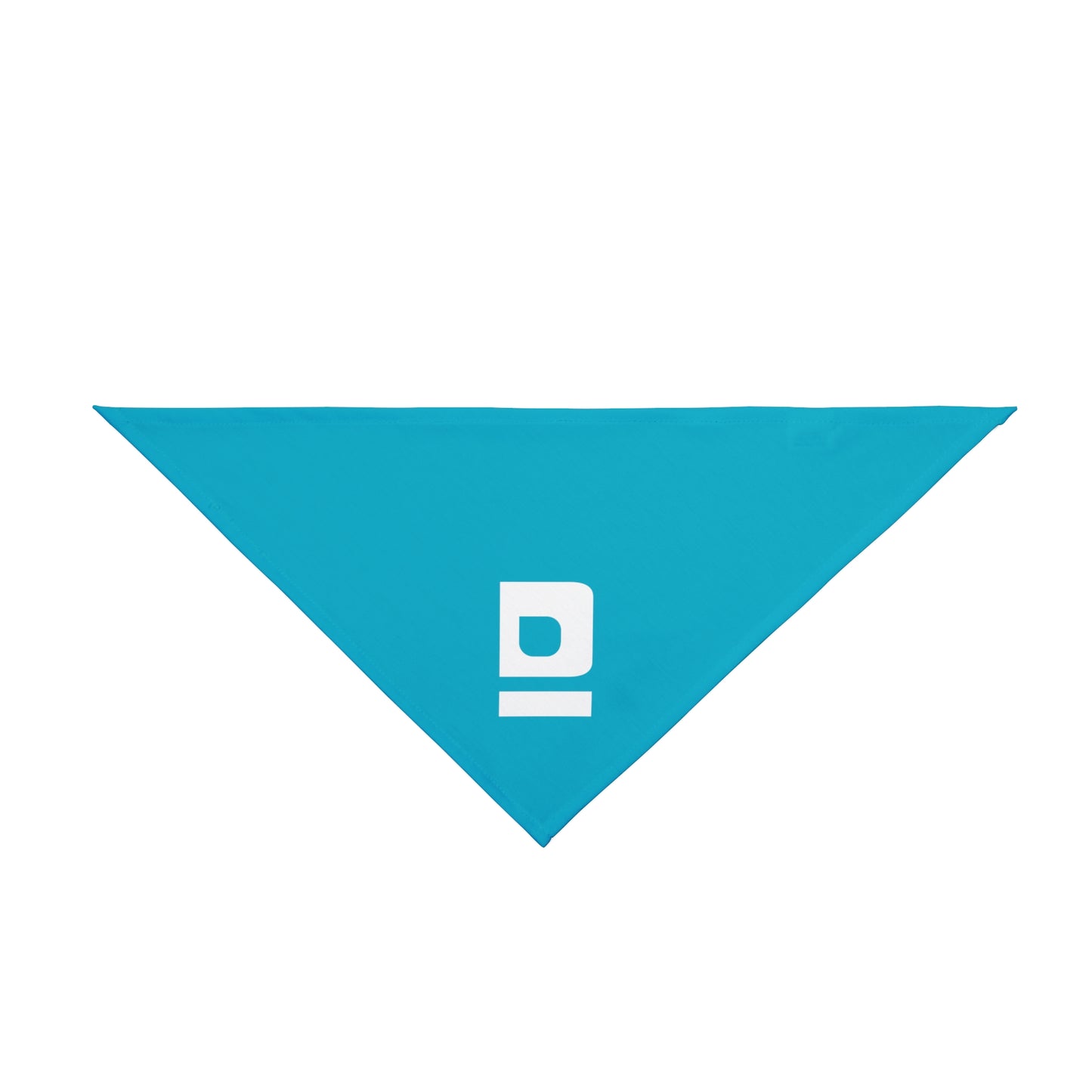 D Pet Bandana Blue