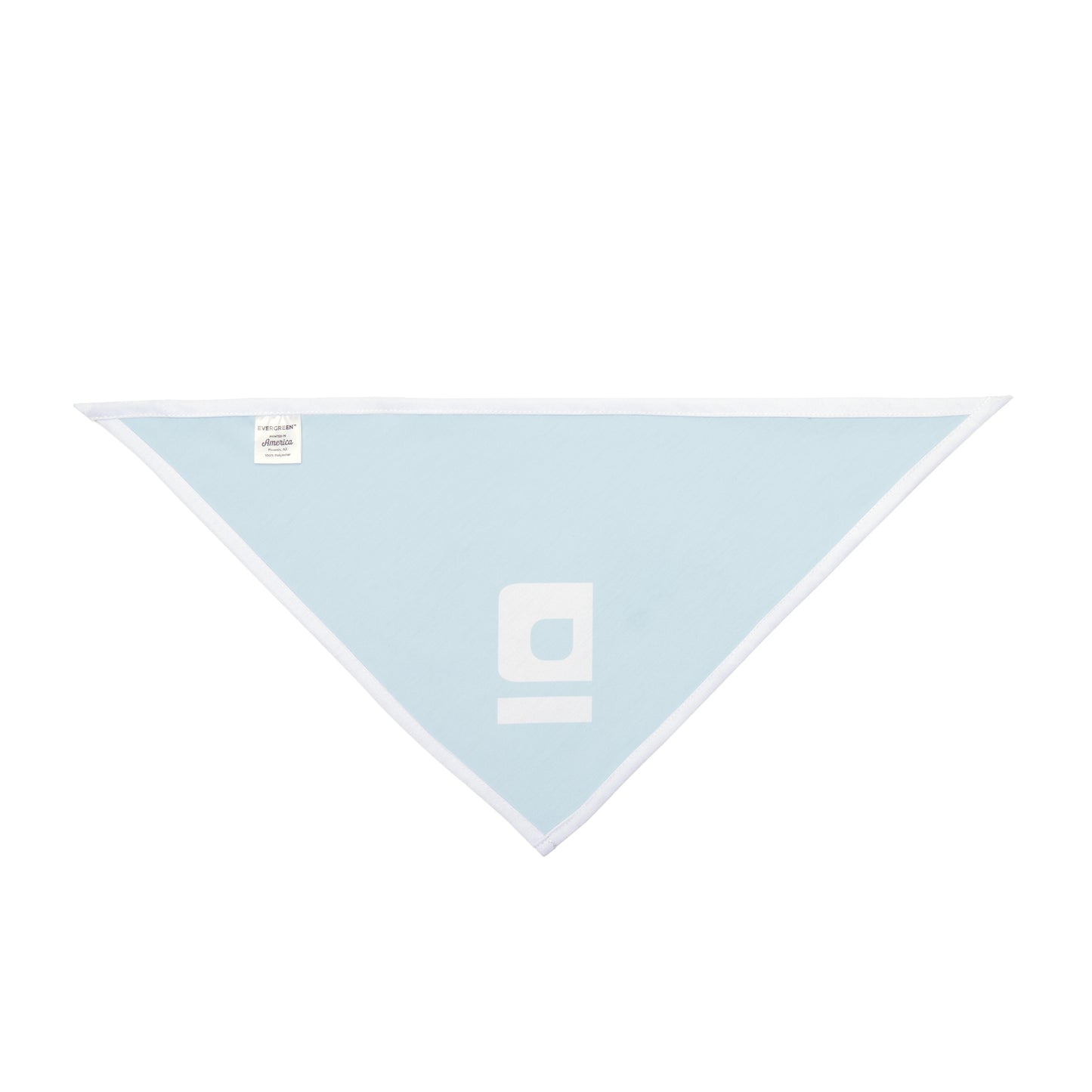 D Pet Bandana Blue