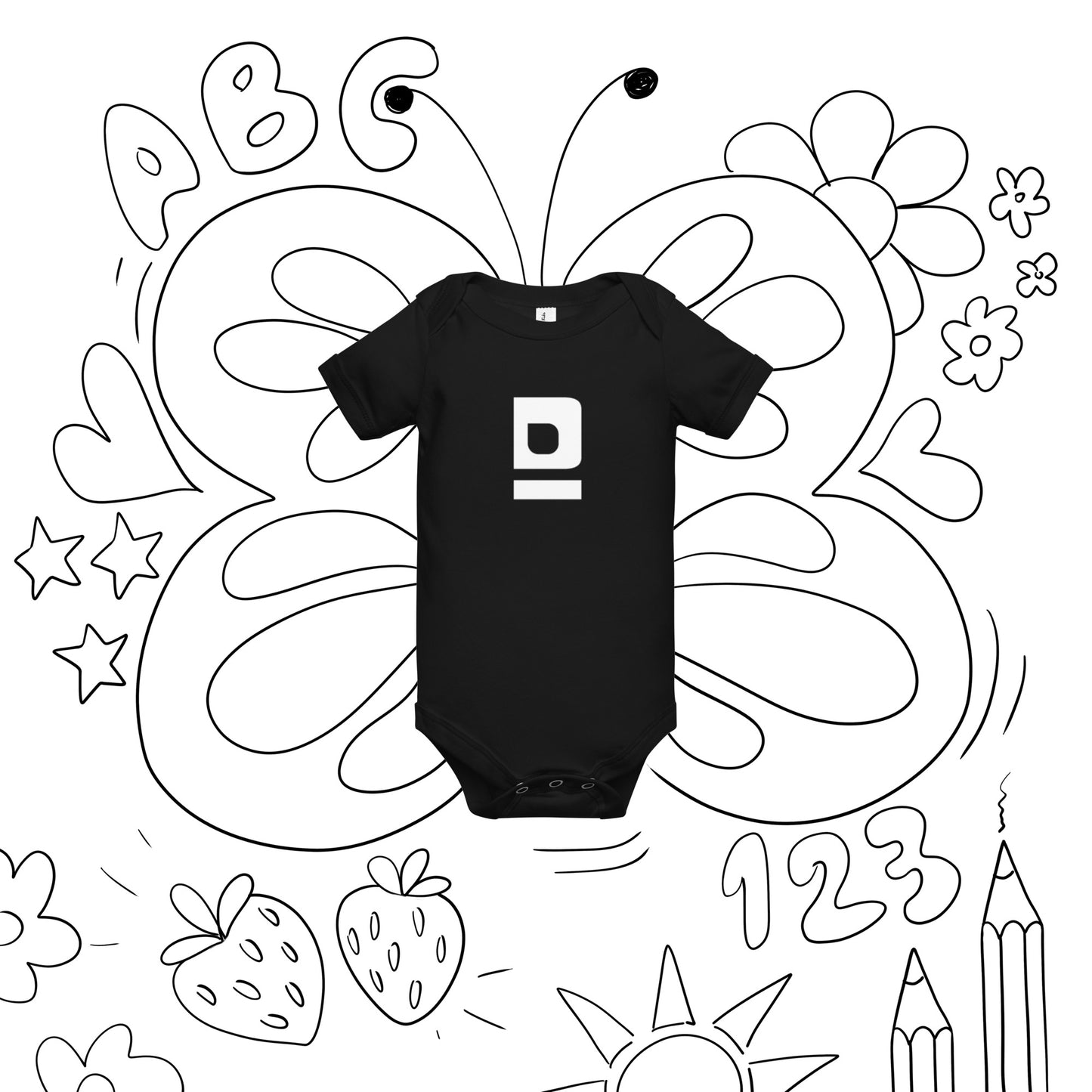 D Baby Onesie