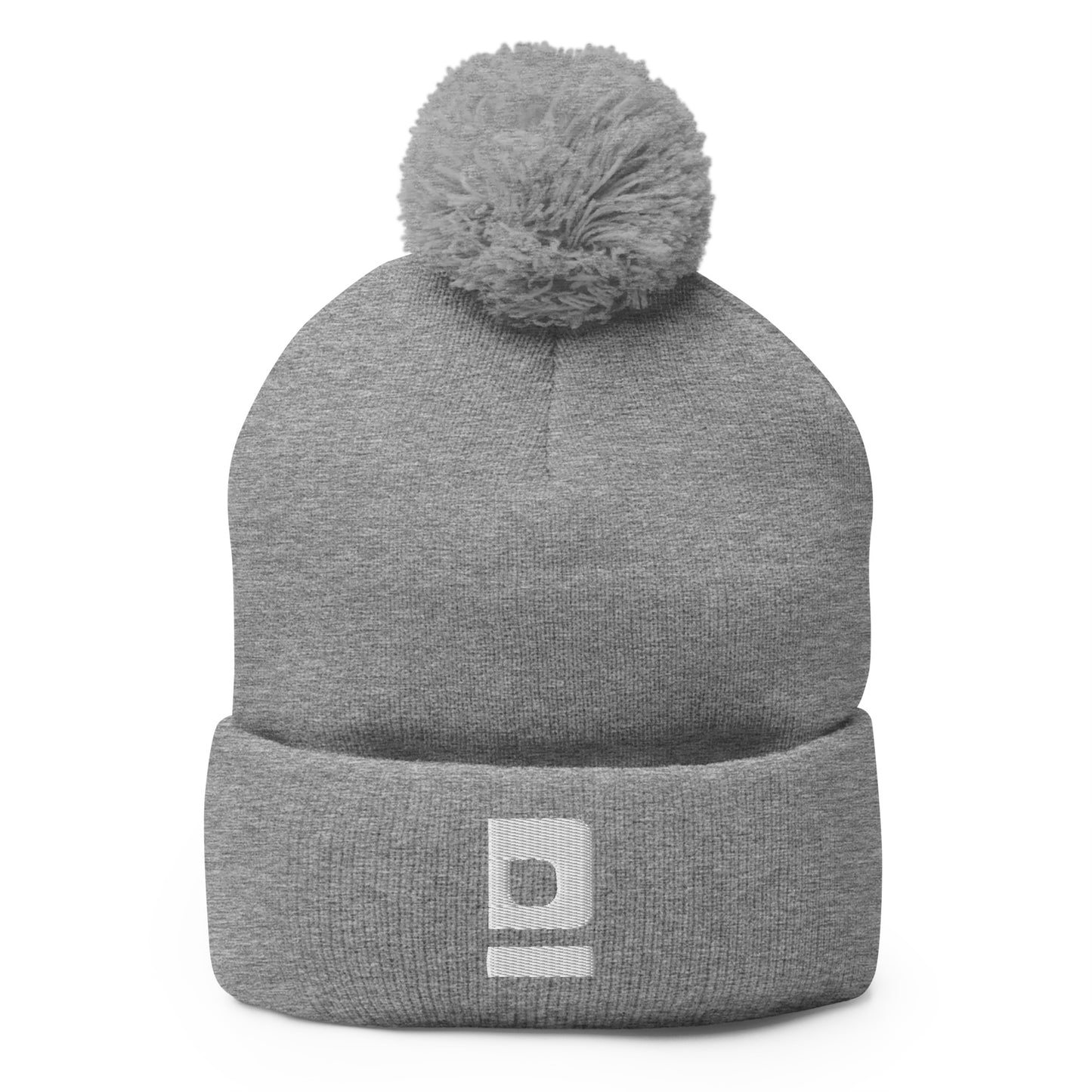 D Pom-Pom Beanie