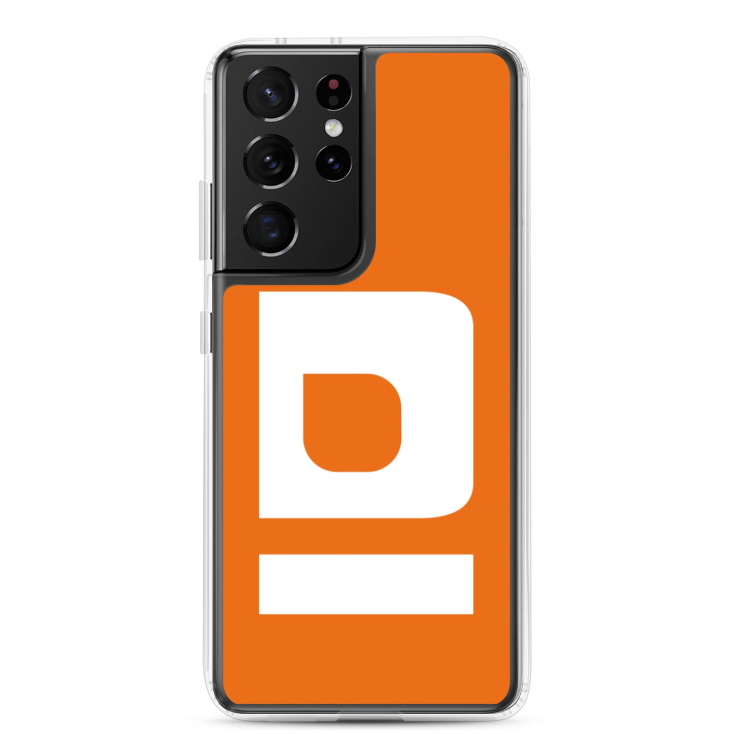 D Samsung Case Orange