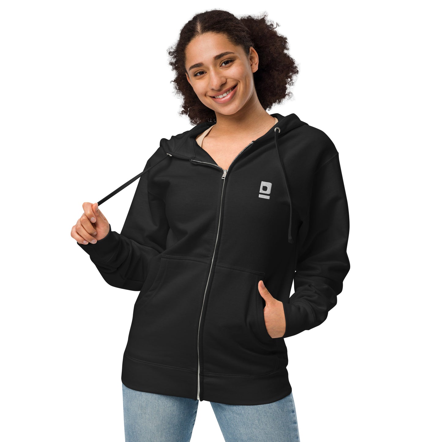 D Zip Hoodie