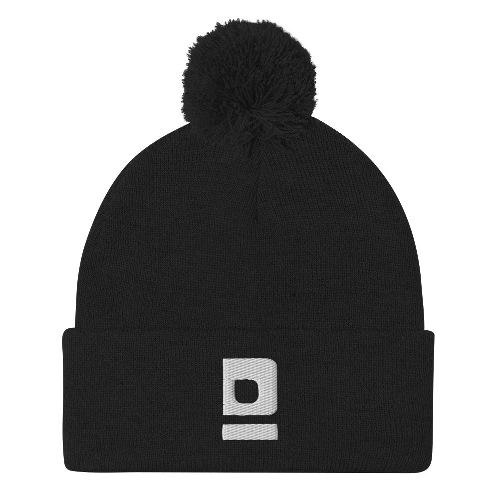 D Pom-Pom Beanie