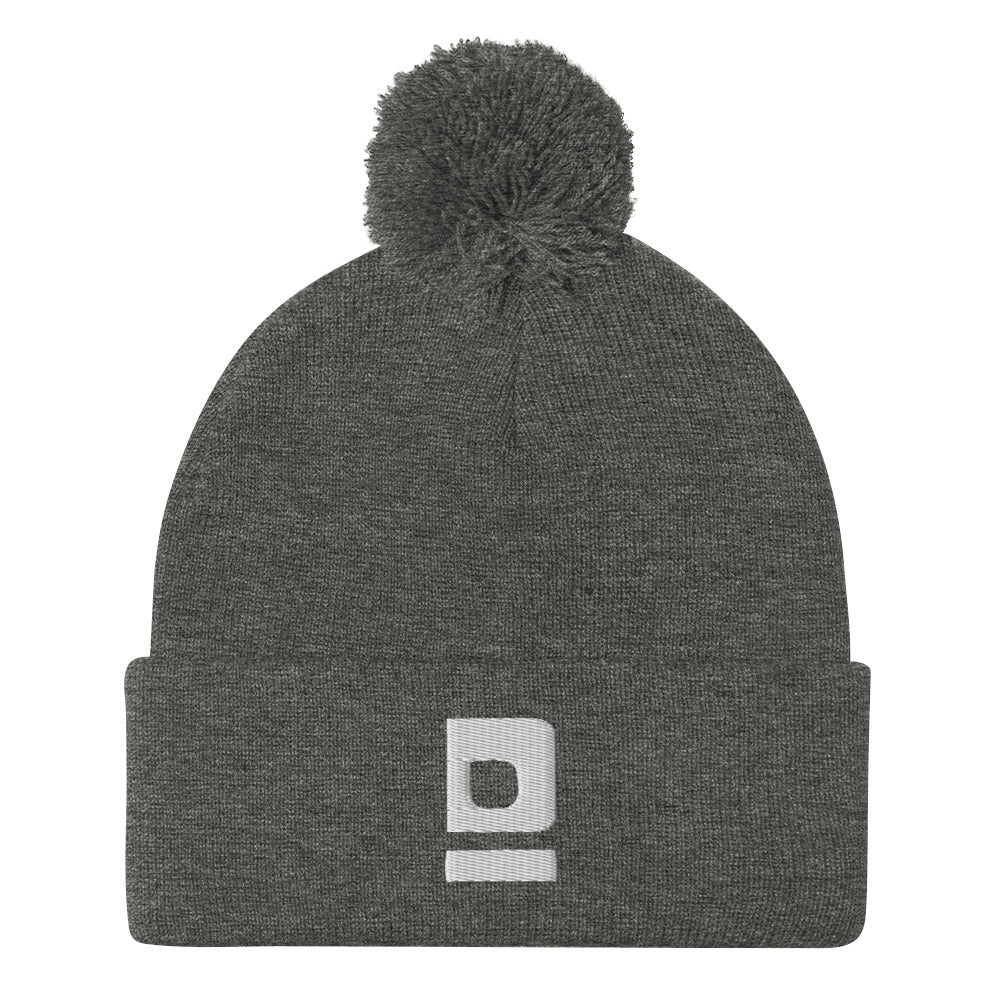 D Pom-Pom Beanie