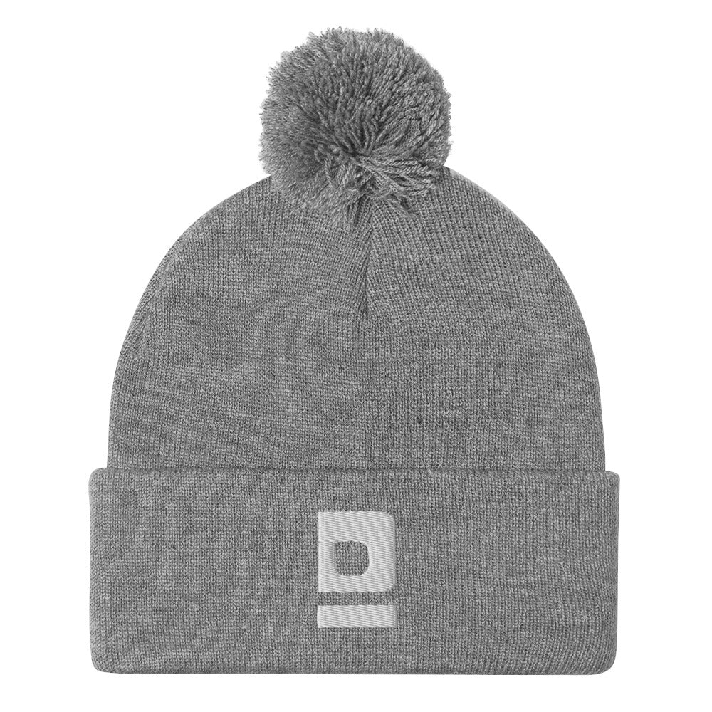 D Pom-Pom Beanie