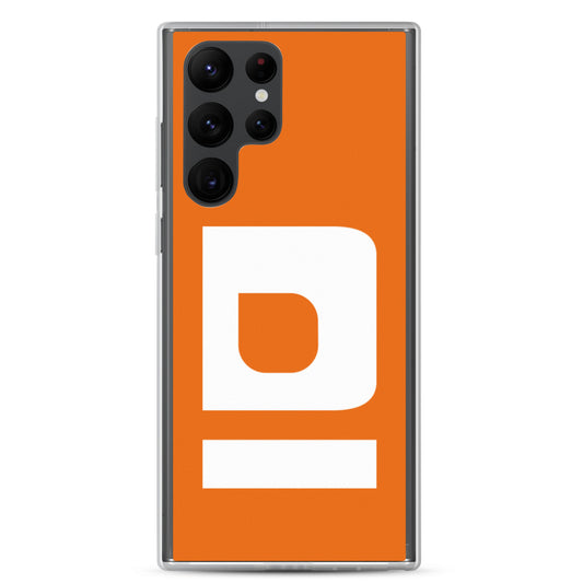 D Samsung Case Orange