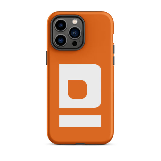 D iPhone Case Orange